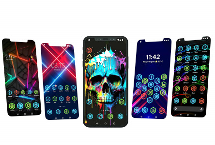 اسکرین شات 1 برنامه Cool Theme
