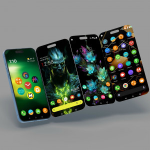 اسکرین شات 3 برنامه Icon pack for Android ™