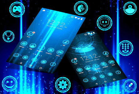 اسکرین شات 2 برنامه Hi tech Theme