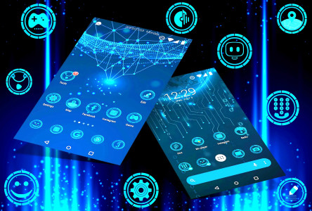 اسکرین شات 4 برنامه Hi tech Theme