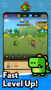 اسکرین شات 2 بازی Hero Dino: Idle RPG
