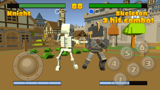 اسکرین شات بازی Pixel Fighting 3D 2