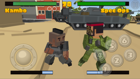 اسکرین شات بازی Pixel Fighting 3D 3