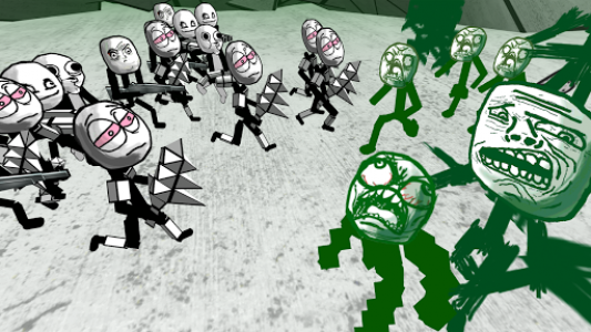 اسکرین شات بازی Zombie Meme Battle Simulator 3
