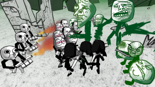 اسکرین شات بازی Zombie Meme Battle Simulator 5