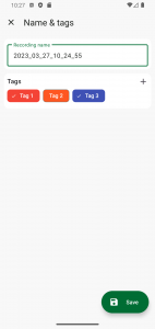 اسکرین شات برنامه ASR Voice Recorder 6