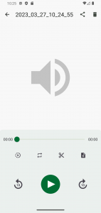 اسکرین شات برنامه ASR Voice Recorder 5