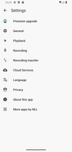 اسکرین شات برنامه ASR Voice Recorder 7