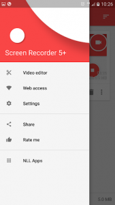 اسکرین شات برنامه Screen Recorder 1