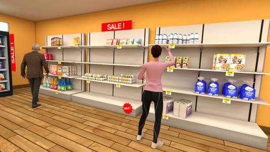 اسکرین شات بازی Supermarket Store Simulator 24 7