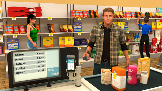 اسکرین شات بازی Supermarket Store Simulator 24 4