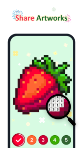 اسکرین شات 7 برنامه No.Pix Color by Number & Pixel