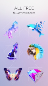 اسکرین شات 4 برنامه No.Poly - Colour Game Poly Art