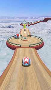 اسکرین شات بازی Rolling Balls 3D: Sky Race 1