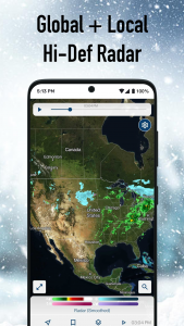 اسکرین شات برنامه Weather Hi-Def Radar 1