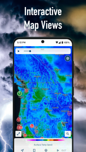 اسکرین شات برنامه Weather Hi-Def Radar 2