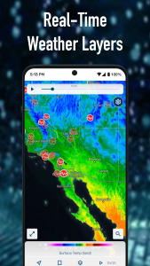 اسکرین شات 4 برنامه Weather Hi-Def Radar