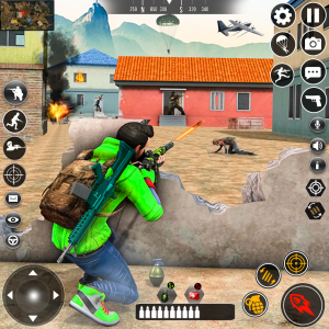 اسکرین شات بازی Battleground Gun Fire Games 3D 1