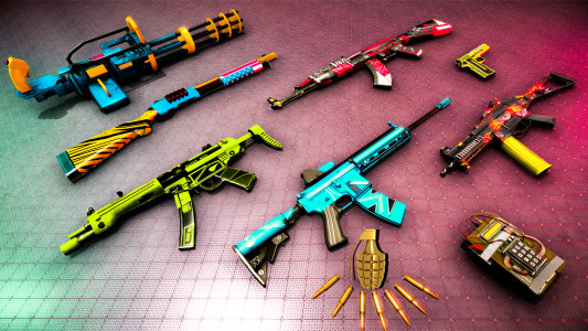 اسکرین شات 5 بازی Battleground Gun Fire Games 3D