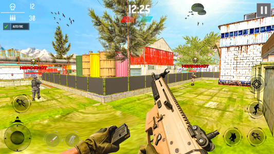 اسکرین شات 2 بازی Battleground Gun Fire Games 3D