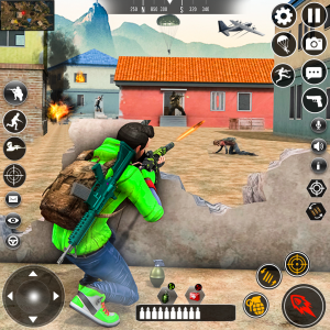 اسکرین شات بازی Battleground Gun Shooting Game 1