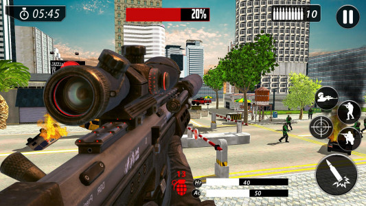 اسکرین شات برنامه Sniper Game 3D - Shooting Game 3