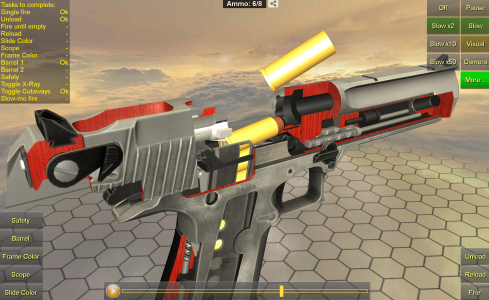 اسکرین شات برنامه How it Works: Desert Eagle 2