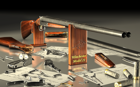 اسکرین شات بازی How it works: Winchester Model 21 3