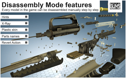 اسکرین شات بازی World of Guns: Gun Disassembly 1