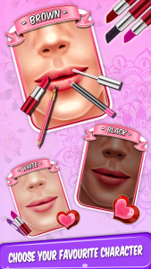 اسکرین شات 5 بازی Lip Makeup Art: Fashion Artist