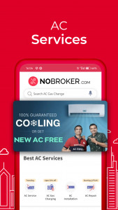 اسکرین شات 4 برنامه NoBroker Painting & Cleaning