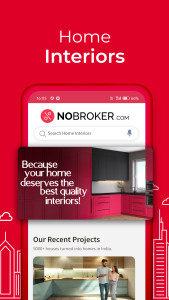 اسکرین شات 3 برنامه NoBroker Painting & Cleaning
