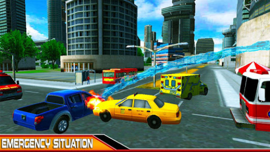 اسکرین شات بازی NewYork Rescue Firefighter Emergency truck sim2019 4