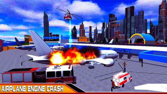 اسکرین شات بازی NewYork Rescue Firefighter Emergency truck sim2019 3
