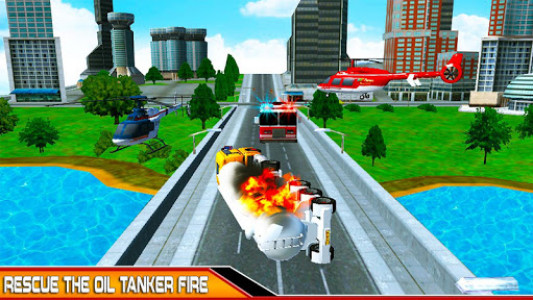 اسکرین شات بازی NewYork Rescue Firefighter Emergency truck sim2019 2