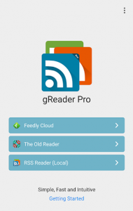 اسکرین شات برنامه gReader | Feedly | News | RSS 1