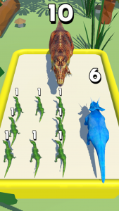 اسکرین شات بازی Merge Master : Dino Battle 2