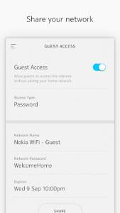 اسکرین شات برنامه Nokia WiFi 4