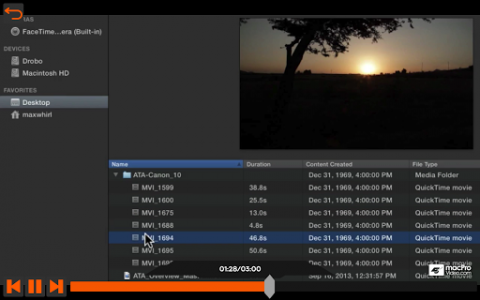 اسکرین شات برنامه Intro Course For iMovie 3