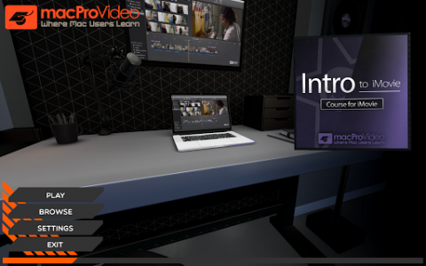 اسکرین شات برنامه Intro Course For iMovie 1