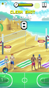 اسکرین شات بازی Bouncy Hoops 2