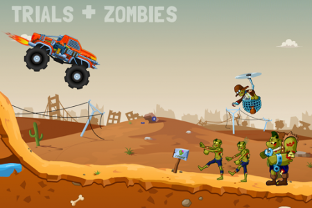 اسکرین شات بازی Zombie Road Trip Trials 1