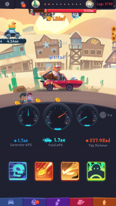 اسکرین شات بازی Clicker Racing 8