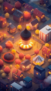 اسکرین شات 4 بازی Idle Light City: Clicker Games