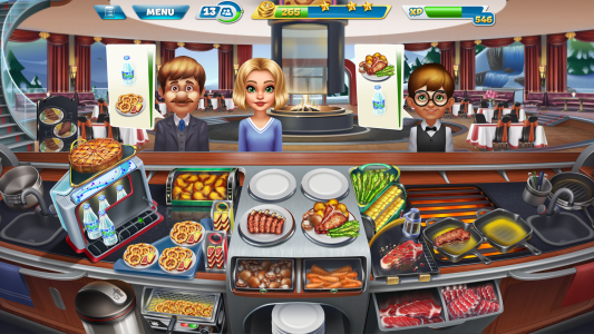 اسکرین شات 6 بازی Cooking Fever: Restaurant Game