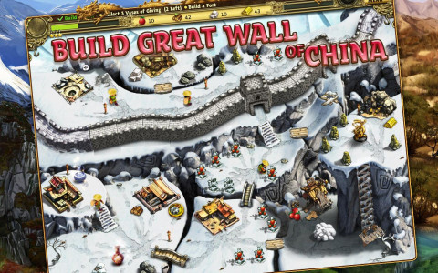 اسکرین شات بازی Building the China Wall 1