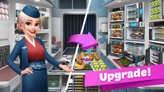 اسکرین شات 2 بازی Airplane Chefs - Cooking Game
