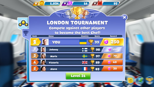 اسکرین شات 7 بازی Airplane Chefs - Cooking Game