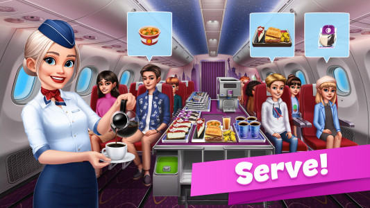 اسکرین شات بازی Airplane Chefs - Cooking Game 3