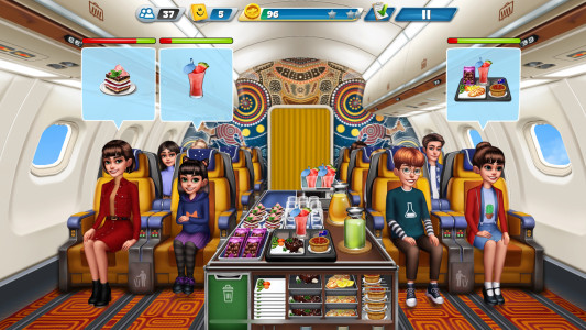 اسکرین شات 6 بازی Airplane Chefs - Cooking Game